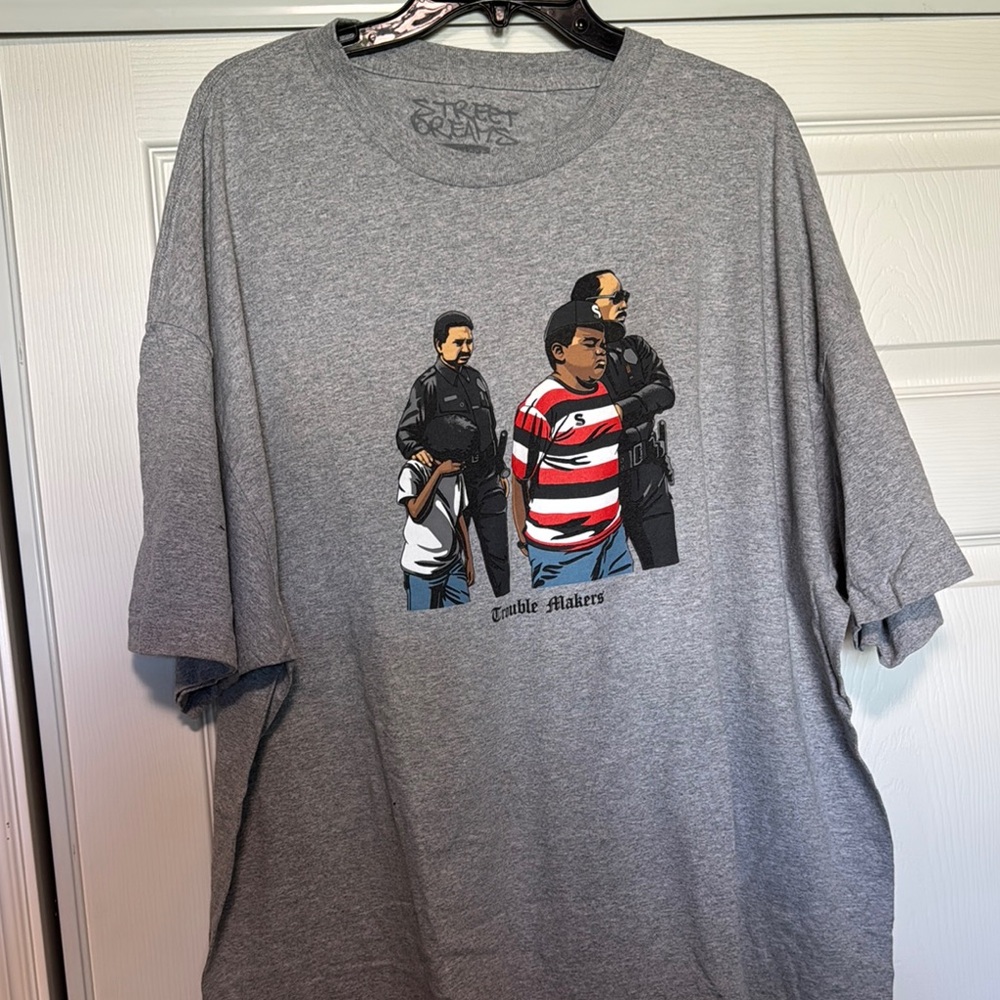 Gray Graphic T-Shirt